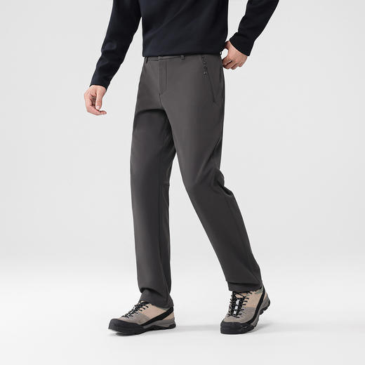 罗蒙男士休闲裤户外通勤百搭抗皱耐磨百搭日常休闲舒适宽松长裤子男 商品图1