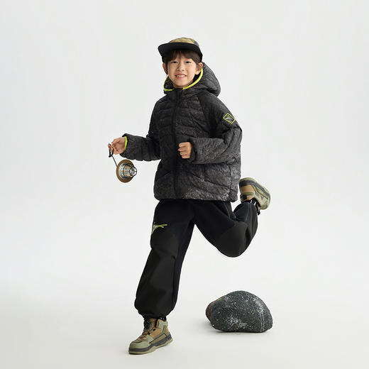 漫画家【耐磨疯玩裤】儿童长裤25秋冬男大童耐磨抗造保暖运动长裤 商品图1