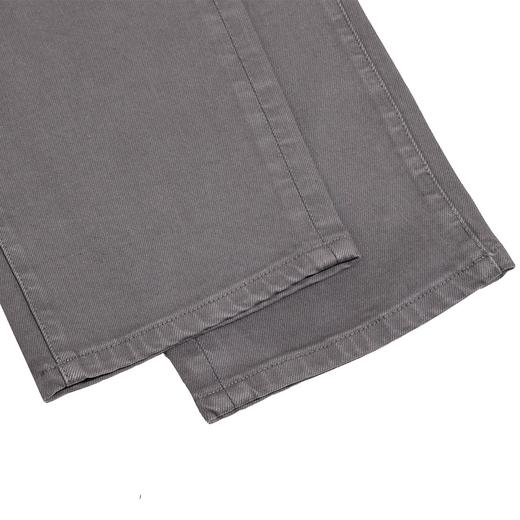 半身缘男裤 秋季后袋双走线舒适宽松直筒牛仔裤253101U10130060 商品图4