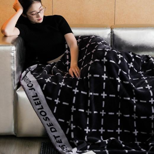 多功能暖毯~秋冬云绵绒毯子牛奶绒毛毯加厚保暖毛毯办公午睡盖毯沙发毯床尾毯 商品图1