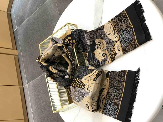 优品堂『时代印象』真丝双层双面长巾 商品图5