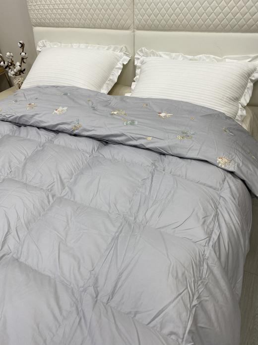 松植屋2025冬季新款鸿运羽绒被臻选95大朵白鹅绒被轻盈保暖-被头可拆洗 商品图5