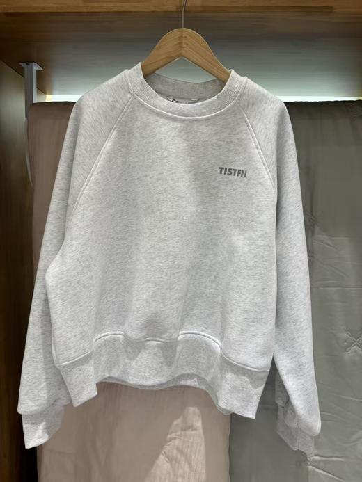 圆领休闲加绒卫衣 商品图1