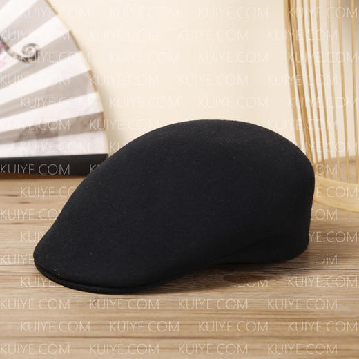 【福天华】高品质用品男帽“前进帽”寿衣配套帽子 商品图0