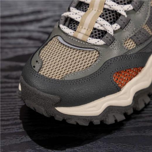 李宁男子2025秋季防滑透气休闲鞋老爹鞋AGCV375-3 商品图4