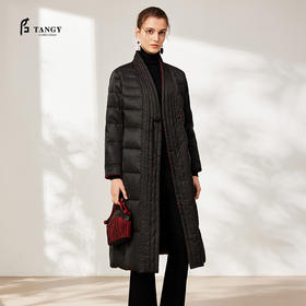 TANGYcollection2025冬季新品商场款中国风锦俗系羽绒服L254026