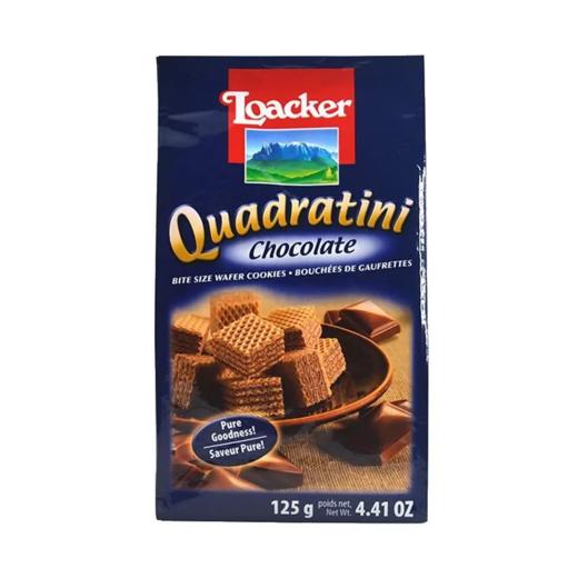 【超市】莱家巧克力味威化125g 商品图0