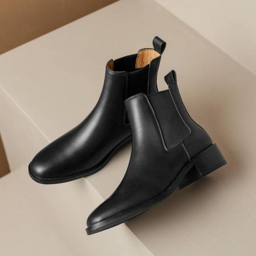 Echoyolo法式气质羊皮/牛皮短靴合集 | 穿十年都不过时，职场通勤王炸，轻松拿捏穿搭高级感【5-7天发货】 商品图8