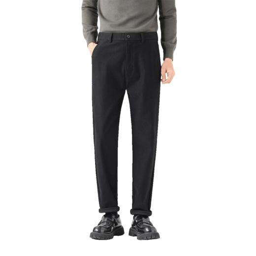 罗蒙秋冬款灯芯绒休闲裤男士舒适休闲通勤日常百搭分缝式加固前后底裆长裤子 商品图7