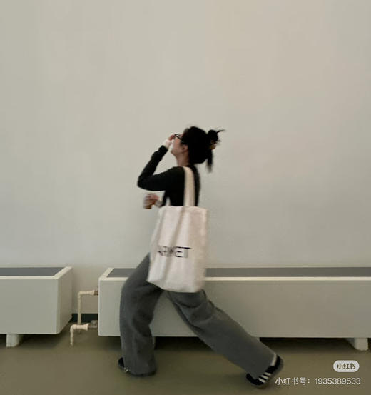 alright then窄腰头弧形香蕉锥形裤弯刀裤子8010401 商品图14