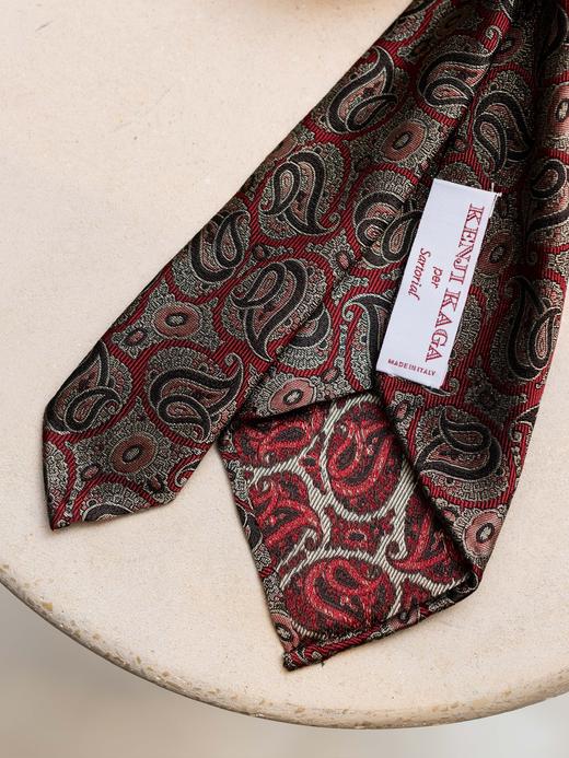 Kenji Kaga 七折无里衬领带 商品图1