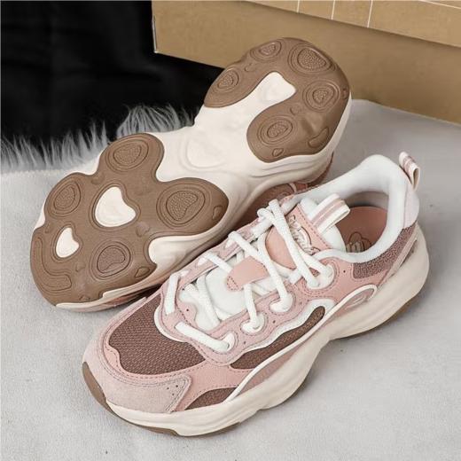 李宁女子2025春秋防滑老爹鞋休闲鞋AGCV002-3 商品图4