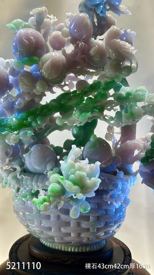 春带彩花篮摆件【5211110】 具体价格微信咨询 商品图2