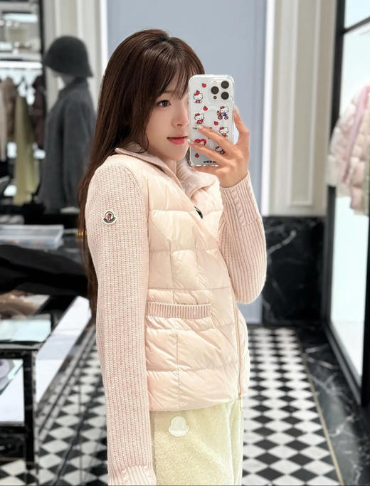 蒙口 针织拼接羽绒外套（SS） 商品图5