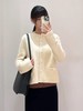 【高品质私服】【IC牦牛绒圈圈纱针织开衫】灵感来源于小香风，简约低调，精致、优雅的调性G1192-CC【无标出货 介意慎拍】 商品缩略图0
