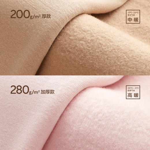 鹿鹿推荐·成毅同款【有棵树】防湿冷情侣保暖套装-S1002 （适合温度-5-10℃） 商品图2