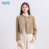 NUTS商场同款冬季时尚气质小香风直筒手工呢料短外套女4421501A1 商品缩略图1