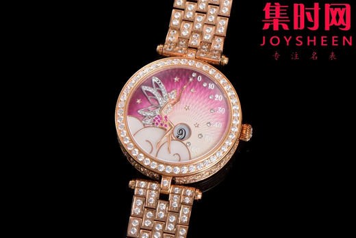 【侧面满钻】梵克雅宝新款诗意复杂功能系列 Lady Féerie女士石英腕表 象征喜悦与希望的仙子和芭蕾舞者 商品图2