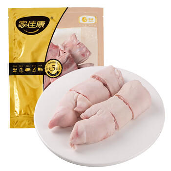 家佳康亚麻籽猪蹄块2斤 免切冷冻猪脚带筋猪爪 整蹄切块 中粮出品猪肉 商品图2