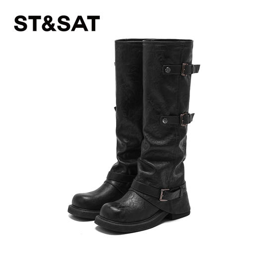 星期六时尚朋克款显瘦时装靴SSD4117CJ6 商品图6