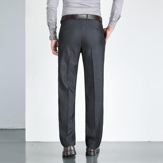 罗蒙秋冬休闲裤男士暖心系列爸爸装裤子耐磨宽松版型不掉裆通勤休闲长裤 商品图4