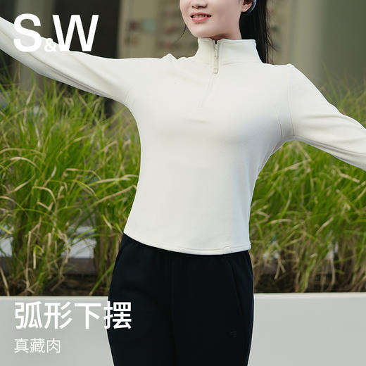 【sw速惟】立领长袖户外运动休闲防风保暖女外套 4241 商品图8
