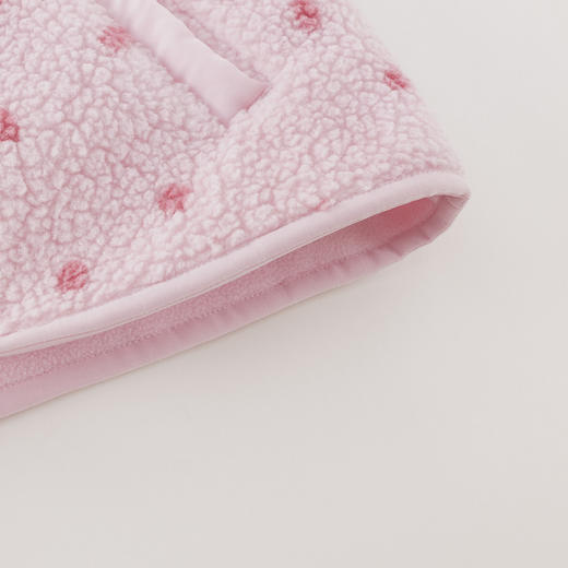 马克珍妮女童兔子波点温暖摇粒绒马甲2025年秋冬新款551578 商品图4