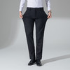 罗蒙秋冬款休闲裤男士磨毛双面拉毛如意腰设计显腿长舒适百搭上班通勤长裤子 商品缩略图2