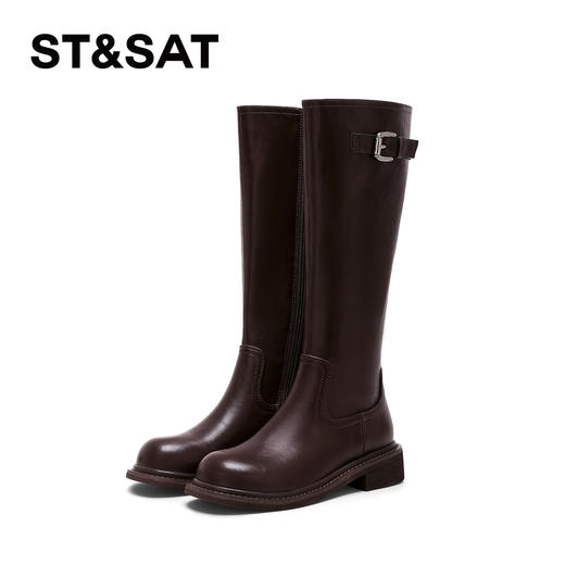 星期六时尚简约百搭骑士靴SSD4117C89 商品图7