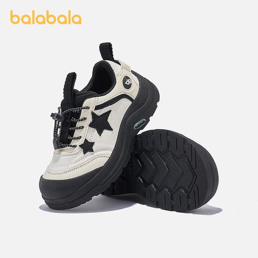 巴拉巴拉童鞋儿童运动鞋男童女童户外鞋秋2025新款透气鞋子五角星 商品图1