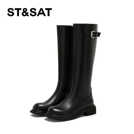 星期六时尚简约百搭骑士靴SSD4117C89 商品图8