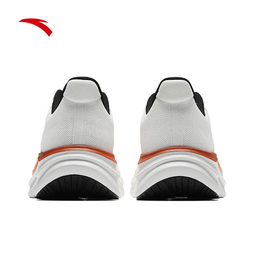 安踏（ANTA）轻云2丨跑步鞋网面轻质透气软底运动鞋耐磨回弹休闲鞋112535509R 纸莎白/基础黑-2 商品图5