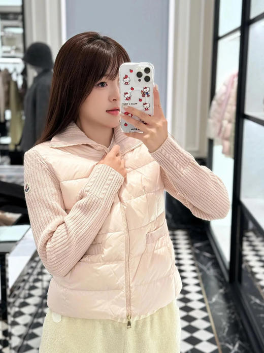 蒙口 针织拼接羽绒外套（SS） 商品图4