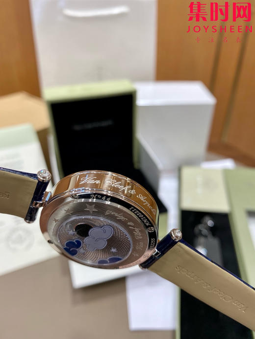 梵克雅宝新款诗意复杂功能系列 Lady Féerie女士石英腕表 象征喜悦与希望的仙子和芭蕾舞者 商品图4