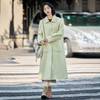 MEIQIN727韩系新款娃娃领双面绵羊毛大衣女2025过膝长款双面呢气质毛呢外套 商品缩略图2