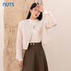 NUTS商场同款冬季时尚气质小香风直筒手工呢料短外套女4421501A1 商品缩略图3