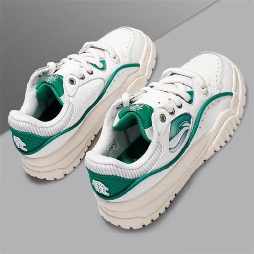 李宁女子2025春秋情侣鞋经典舒适防滑板鞋休闲鞋AGCV060-2 商品图3