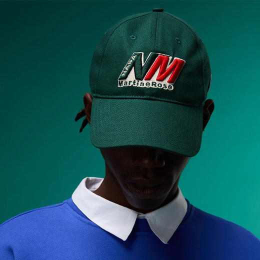 Napapijri 中性字母刺绣徽标贴片棒球帽 绿色 NP0A4HEYG2A 商品图4