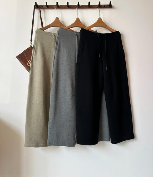 alright then窄腰头弧形香蕉锥形裤弯刀裤子8010401 商品图4