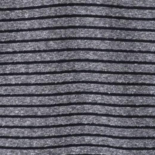 26T8785SDSA秋冬新款痞帅男装潮牌拼接条纹假两件卫衣下摆松紧设计百搭 商品图3