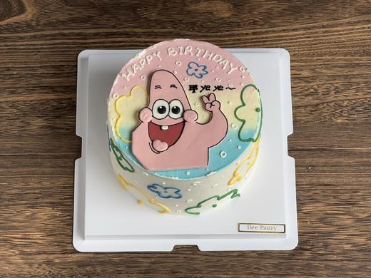 派大星B款手绘蛋糕 商品图0