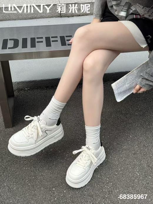 莉米妮松糕小白鞋 商品图0