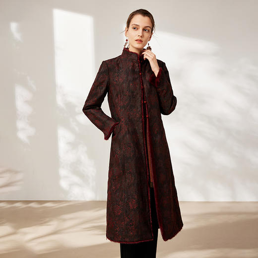 TANGYcollection2025冬季新品商场款中国风锦俗系列女棉服L254031 商品图1