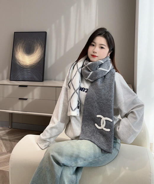 小香围巾羊毛 商品图11