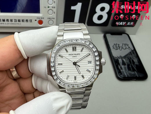 墙裂推荐 V2版本 百达翡丽GR鹦鹉螺7118系列 高颜值女表 运动优雅鹦鹉螺 T钻 女士腕表 商品图0