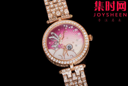【侧面满钻】梵克雅宝新款诗意复杂功能系列 Lady Féerie女士石英腕表 象征喜悦与希望的仙子和芭蕾舞者 商品图1