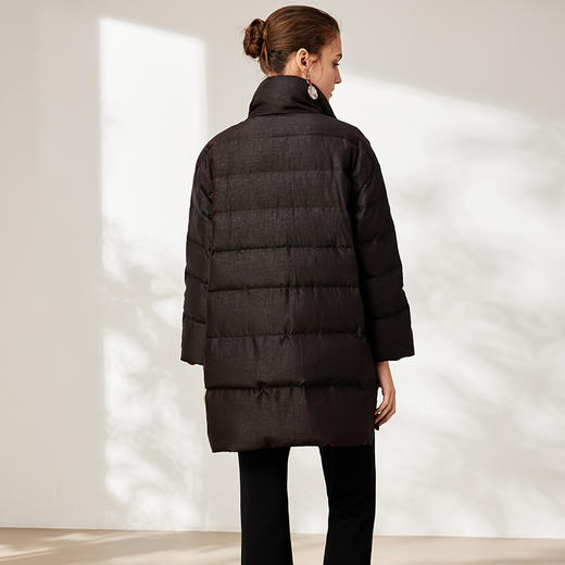 TANGYcollection2025冬季新品商场同款植物染羽女士绒服L254003 商品图2