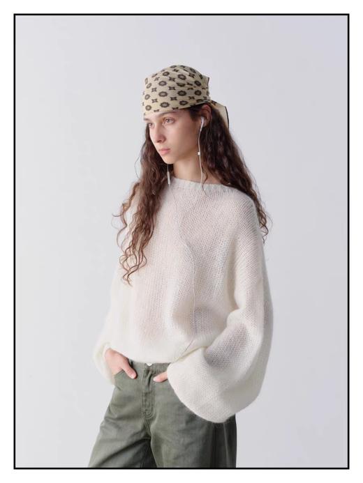 shyshystill/shy202412018/羊毛马海毛针织衫 商品图1