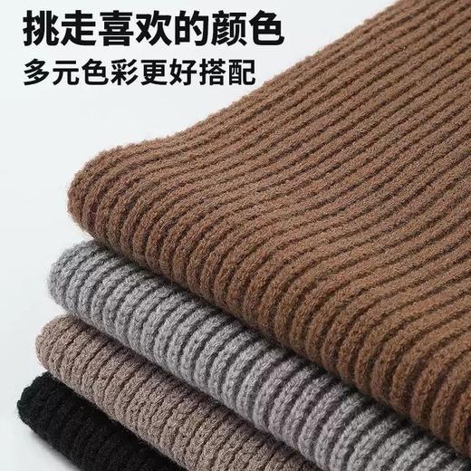 【软糯加厚❗️亲肤柔软不炸肤】韩国秋冬柔软针织毛线围巾女百搭保暖学生纯色布艺围脖情侣。hb 商品图5