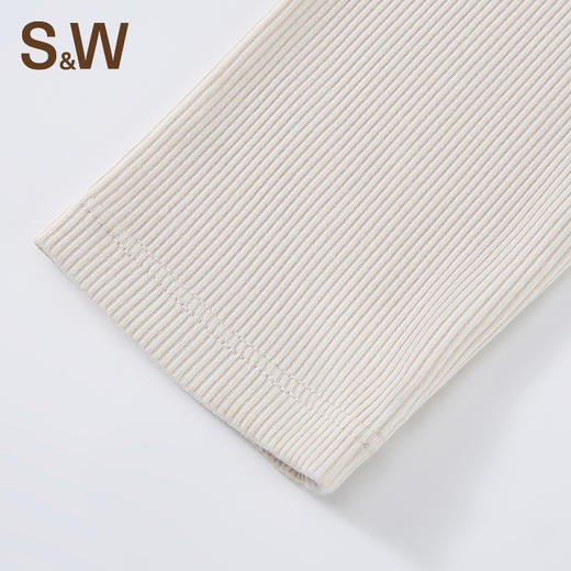 【sw速惟】修身显瘦秋冬运动休闲时尚百搭纽扣气质T恤POLO 4184 商品图3